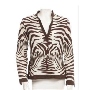 Tory Burch Zebra tunic - rare find!